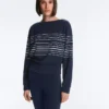 Sudadera Soft Touch con rayas marineras y modal