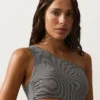 Trikinis asimétricos mini de cuadros vichy Trikinis asimétricos mini de cuadros vichy