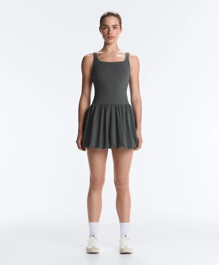 Vestido corto tipo globo Comfortlux Vestido corto tipo globo Comfortlux