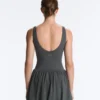 Vestido corto tipo globo Comfortlux Vestido corto tipo globo Comfortlux