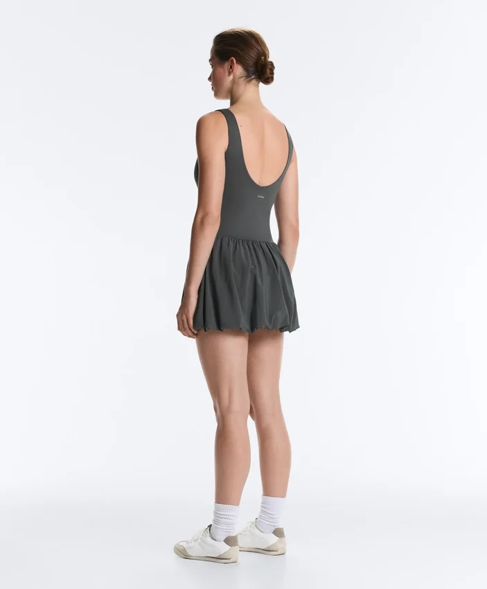Vestido corto tipo globo Comfortlux Vestido corto tipo globo Comfortlux