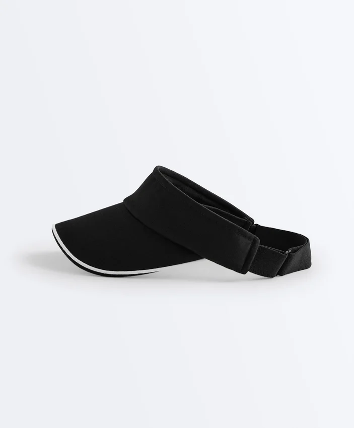 Visera deportiva con ribete Visera deportiva con ribete