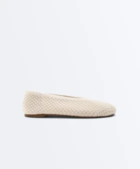 Zapatos planos de ganchillo Zapatos planos de ganchillo