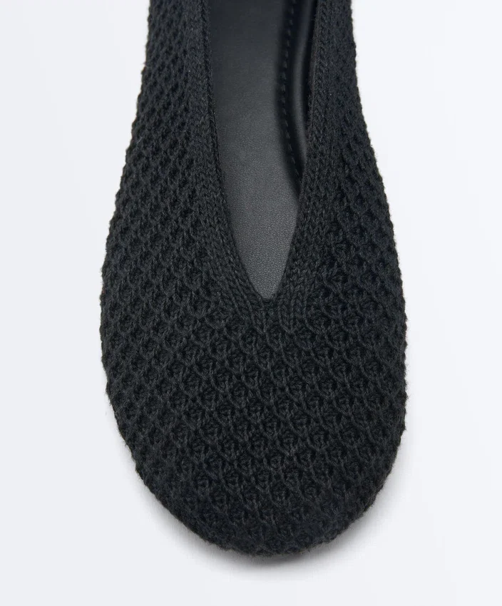 Zapatos planos de ganchillo Zapatos planos de ganchillo